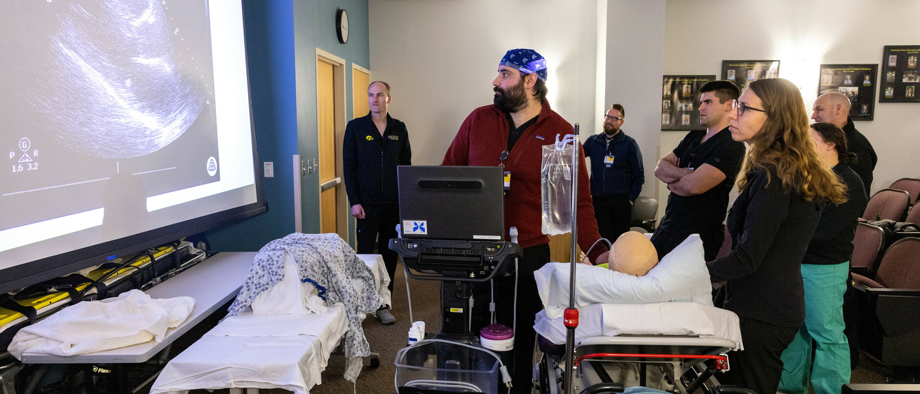 Emergency Medicine faculty, residents, Thursday, March 9, 2023.